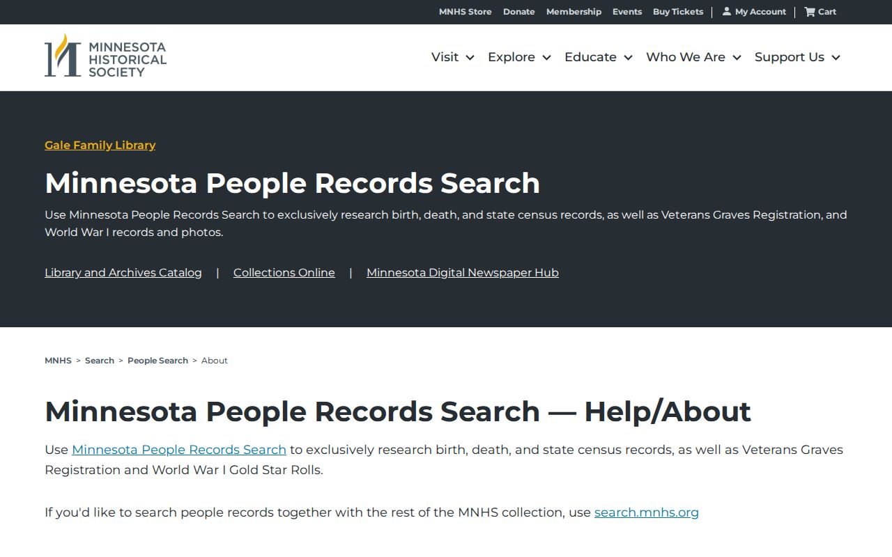 Woodbury previous residents Minnesota Historical Society People Records search
